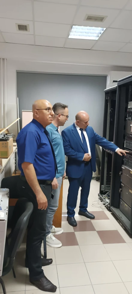 Oum El Bouaghi Üniversitesi Rektör ve Yardımcısı Fakültemizi Ziyaret Etti